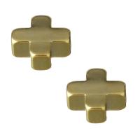 Brass Jewelry Beads, gold Approx 1.5mm 