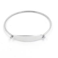Stainless Steel Bangle, 304 Stainless Steel, plated, fashion jewelry & Unisex original color 