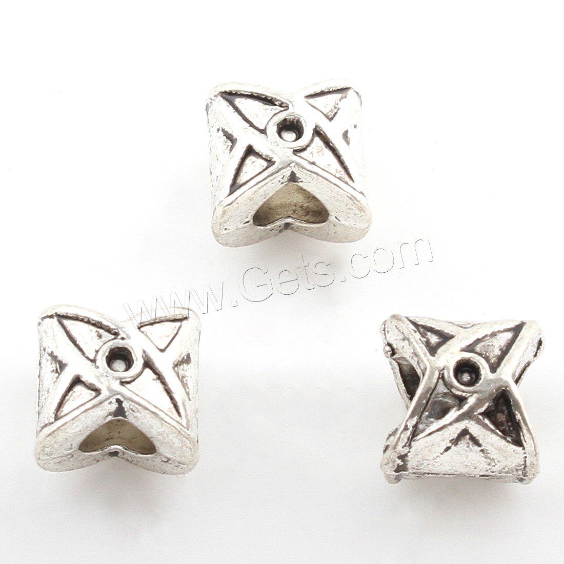 Zinc Alloy Spacer Beads, plated, more colors for choice, 10*9mm, Hole:Approx 4mm, Approx 192PCs/Bag, Sold By Bag