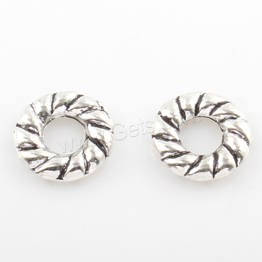 Zinc Alloy Spacer Beads, plated, more colors for choice, 10*10mm, Hole:Approx 4mm, Approx 500PCs/Bag, Sold By Bag