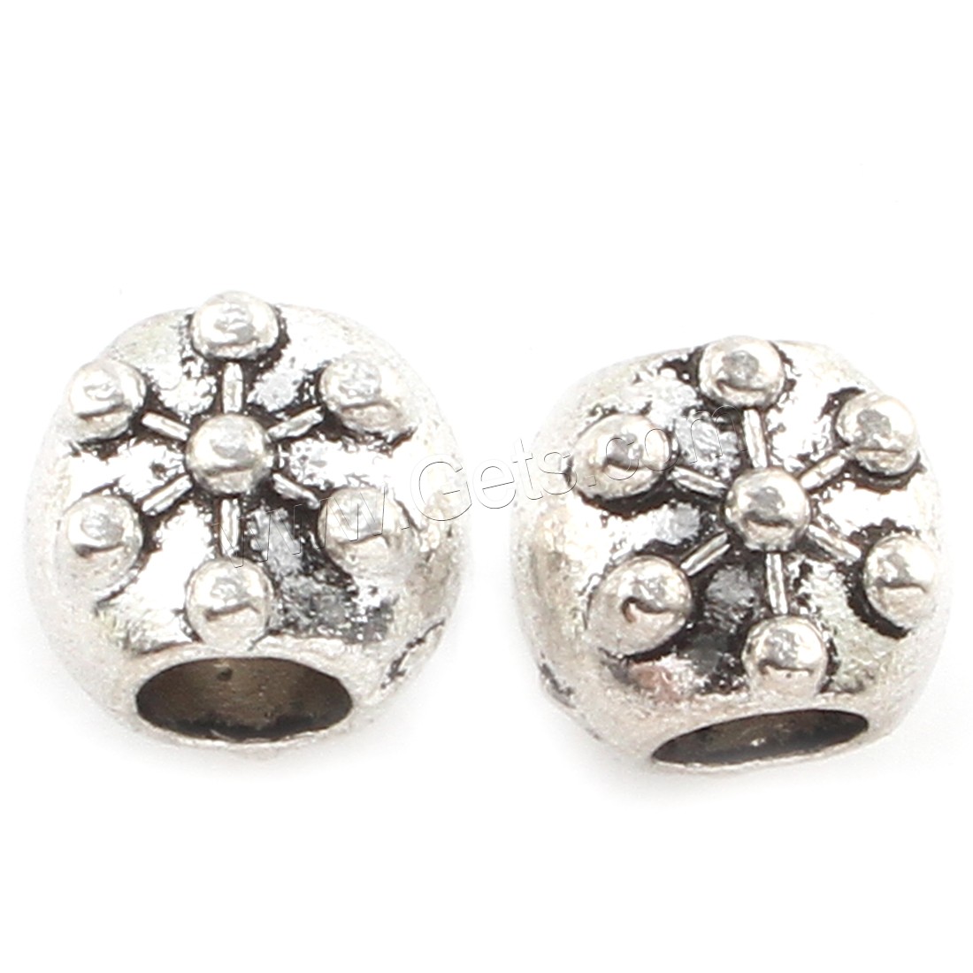 Zinc Alloy Jewelry Beads, plated, more colors for choice, 10*9mm, Hole:Approx 4mm, Approx 250PCs/Bag, Sold By Bag