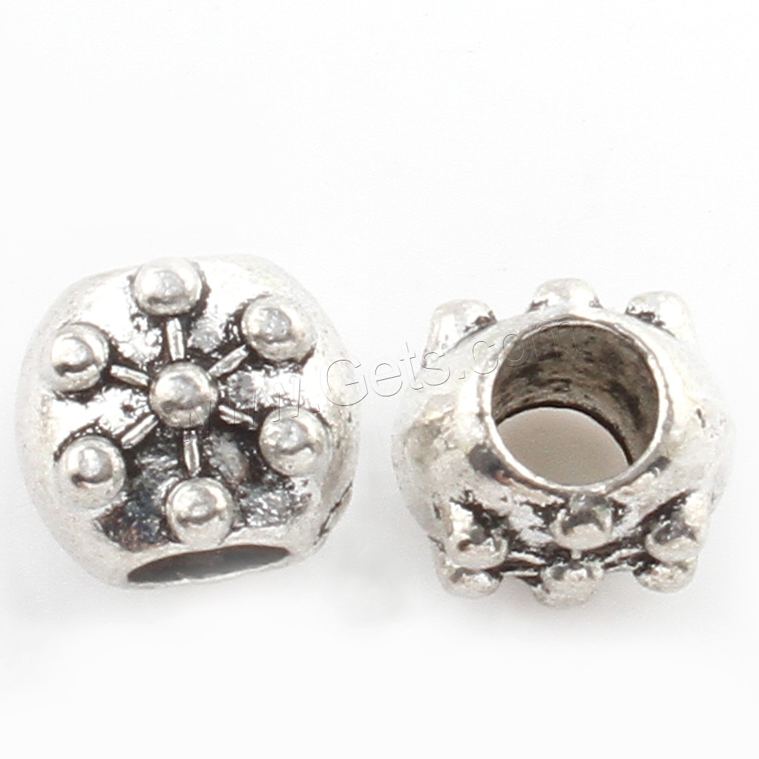 Zinc Alloy Jewelry Beads, plated, more colors for choice, 10*9mm, Hole:Approx 4mm, Approx 250PCs/Bag, Sold By Bag