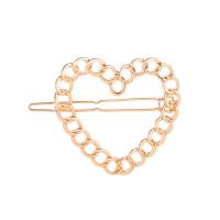 Hair Clip, Zinc Alloy, Heart, fashion jewelry & for woman 