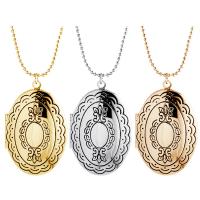 Brass Locket Necklace, with 5cm extender chain, fashion jewelry & for woman Approx 17.7 Inch 