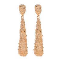 Zinc Alloy Drop Earring, fashion jewelry & for woman 85mm 