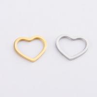 Stainless Steel Heart Pendants, 304 Stainless Steel, plated, fashion jewelry 