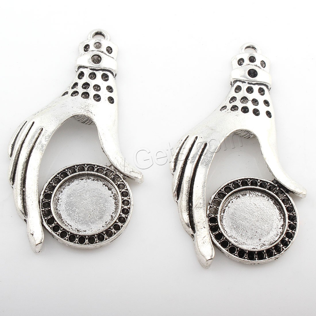 Zinc Alloy Jewelry Pendants, plated, more colors for choice, 33*65mm, Hole:Approx 3mm, Approx 32PCs/Bag, Sold By Bag