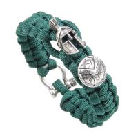 Nylon Cord Bracelets, fashion jewelry & for man 18mm Approx 8.4 Inch 
