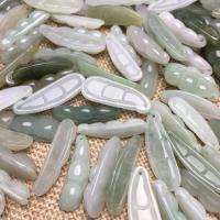 Jadeite Pendant, Bean, Carved, fashion jewelry & DIY 