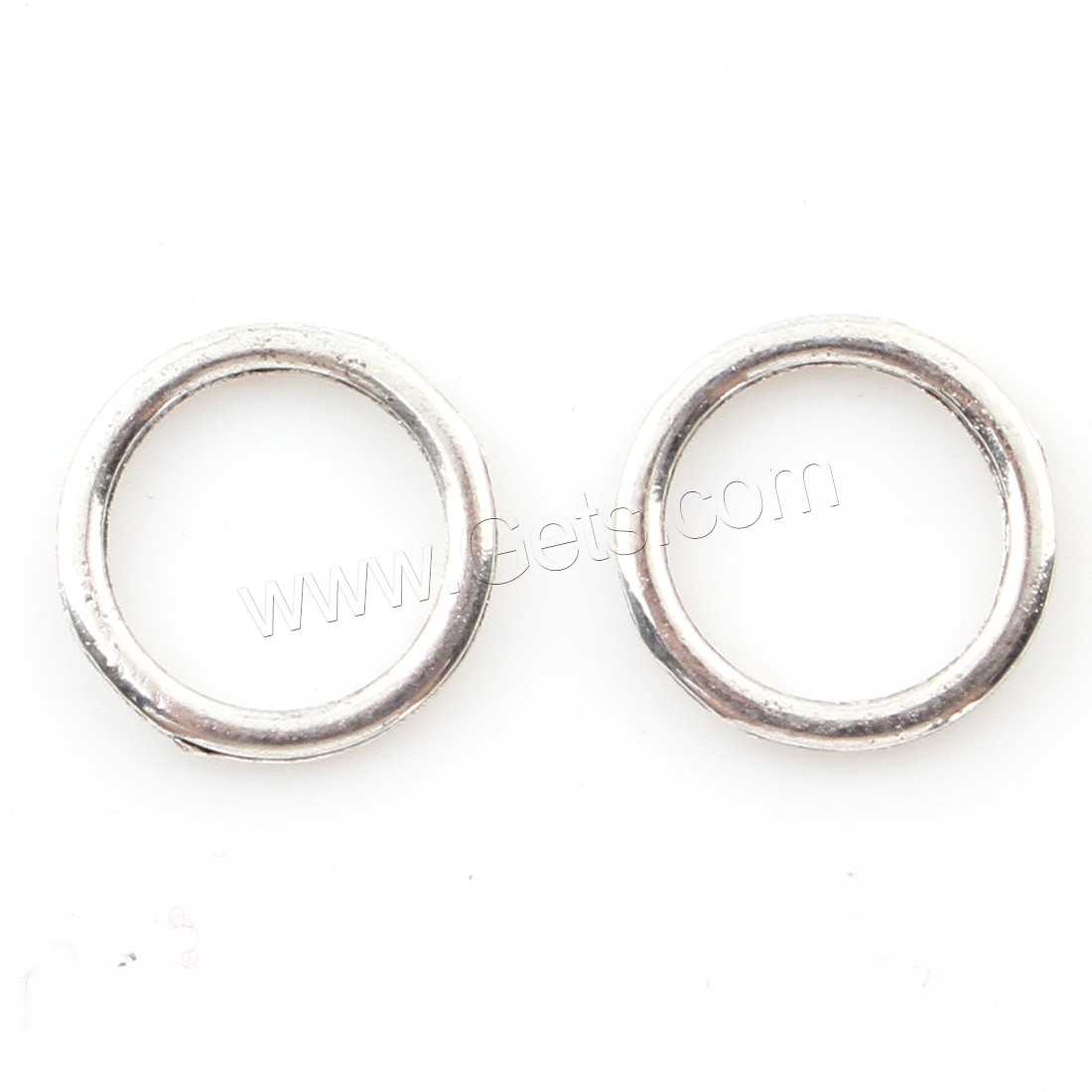 Zinc Alloy Machine Cut Closed Jump Ring, plated, more colors for choice, 15x15x2mm, Inner Diameter:Approx 13mm, Approx 500PCs/Bag, Sold By Bag