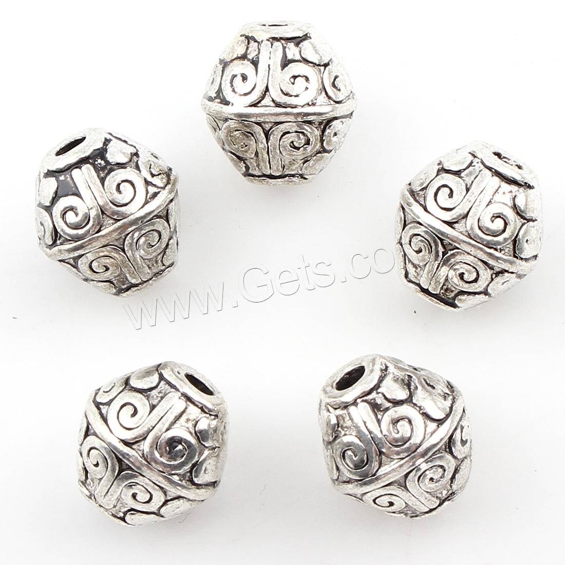 Zinc Alloy Jewelry Beads, plated, more colors for choice, 12x12x12mm, Hole:Approx 2mm, Approx 100PCs/Bag, Sold By Bag