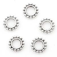 Perles intercalaires en alliage de zinc, Placage, plus de couleurs à choisir Environ 6mm, Environ Vendu par sac
