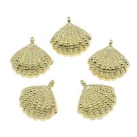 Brass Jewelry Pendants, Shell, plated Approx 1mm 