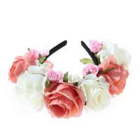 Hair Bands, Cloth, with Plastic, Flower, fashion jewelry & for woman 