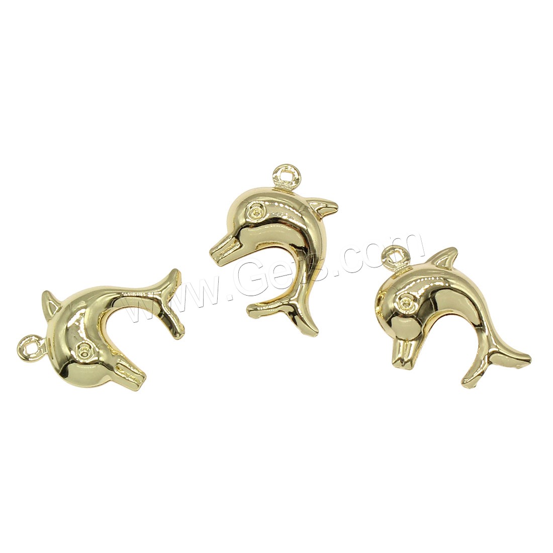 Animal Brass Pendants, Dolphin, plated, more colors for choice, 16x21mm, Hole:Approx 0.5mm, 50PCs/Bag, Sold By Bag