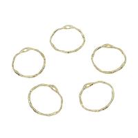 Brass Jewelry Pendants, Donut, plated, hollow Approx 1.3mm 