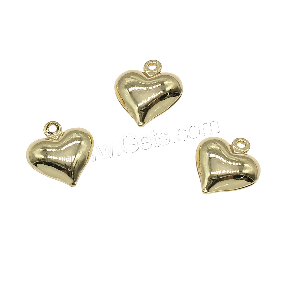 Brass Heart Pendants, plated, more colors for choice, 12x13mm, Hole:Approx 0.7mm, 100PCs/Bag, Sold By Bag