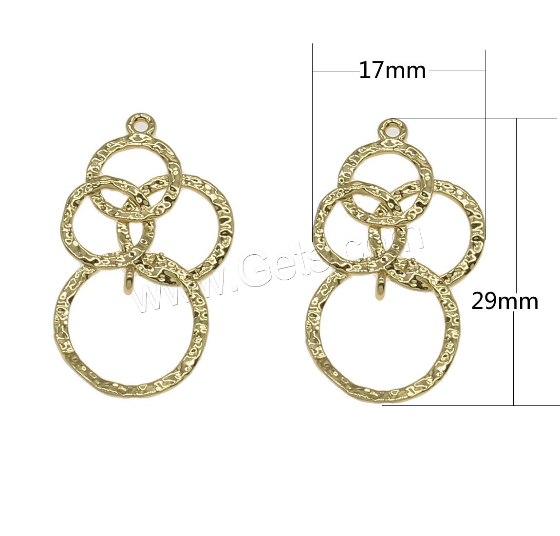 Brass Connector, plated, 1/1 loop & hollow, more colors for choice, 17x29mm, Hole:Approx 0.7mm, 30PCs/Bag, Sold By Bag