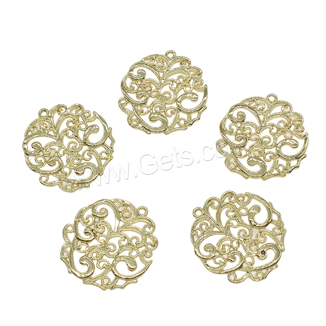 Brass Jewelry Pendants, plated, hollow, more colors for choice, 25x26mm, Hole:Approx 0.6mm, 30PCs/Bag, Sold By Bag
