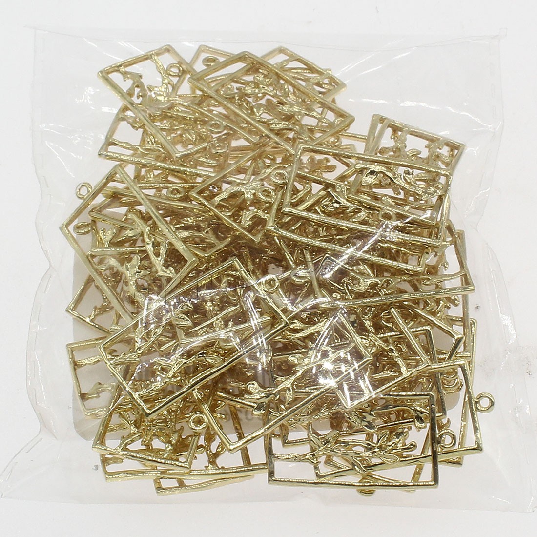Brass Jewelry Pendants, Rectangle, plated, hollow, more colors for choice, 15x28mm, Hole:Approx 0.8mm, 50PCs/Bag, Sold By Bag