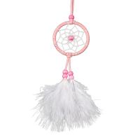 Fashion Dream Catcher, Velveteen, with Feather 250mm 