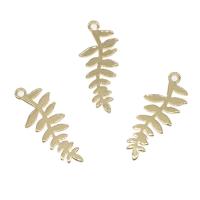 Brass Leaf Pendants, plated Approx 1mm 