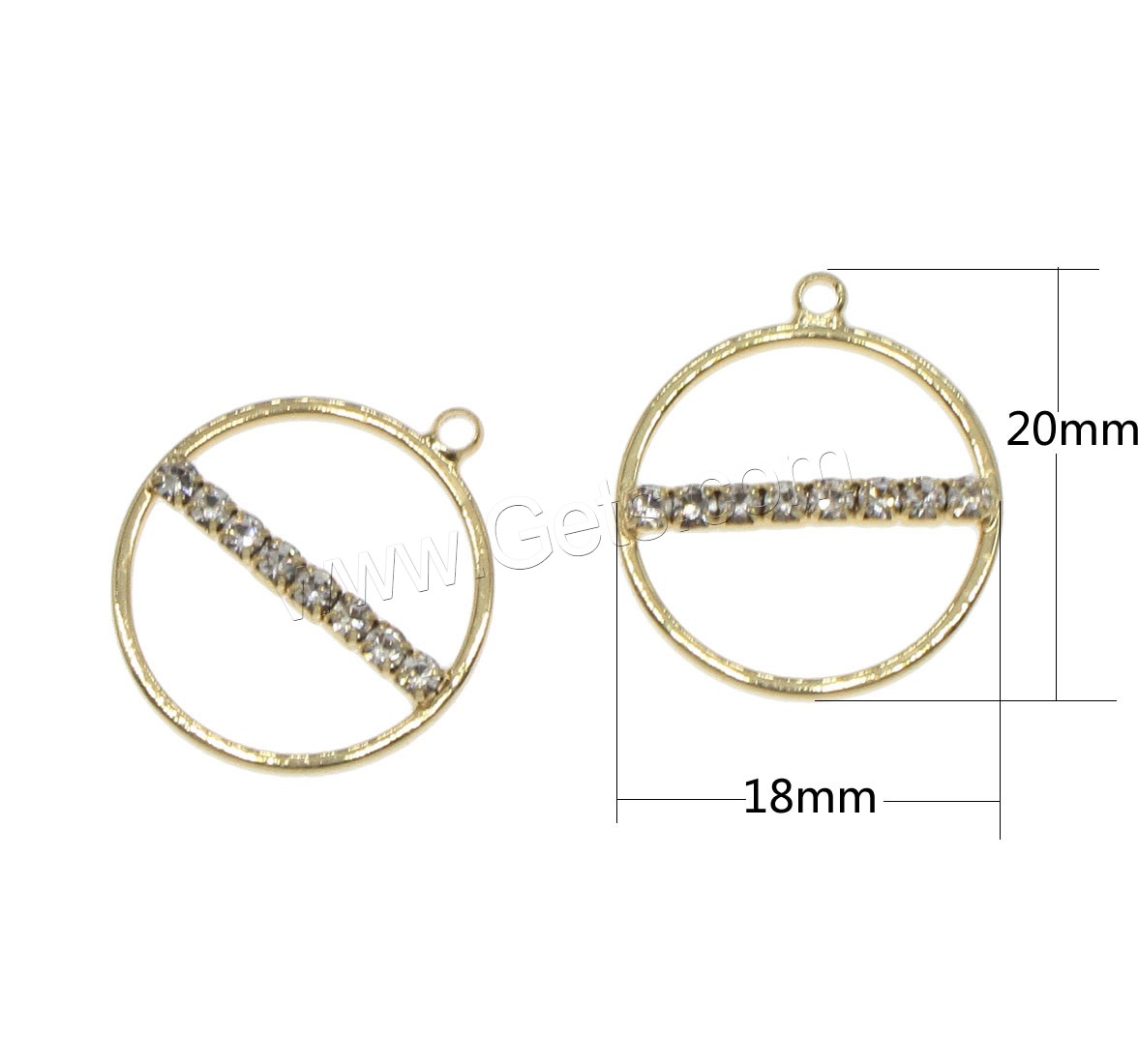 Rhinestone Brass Pendants, plated, with rhinestone & hollow, more colors for choice, 18x20mm, Hole:Approx 1mm, 50PCs/Bag, Sold By Bag
