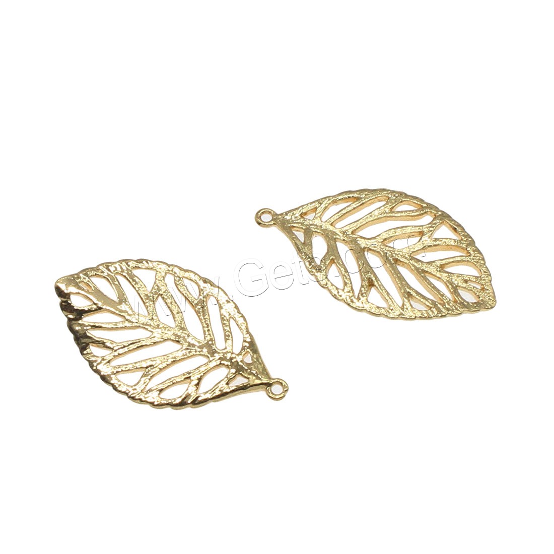 Brass Leaf Pendants, plated, hollow, more colors for choice, 23x13mm, Hole:Approx 0.5mm, 100PCs/Bag, Sold By Bag
