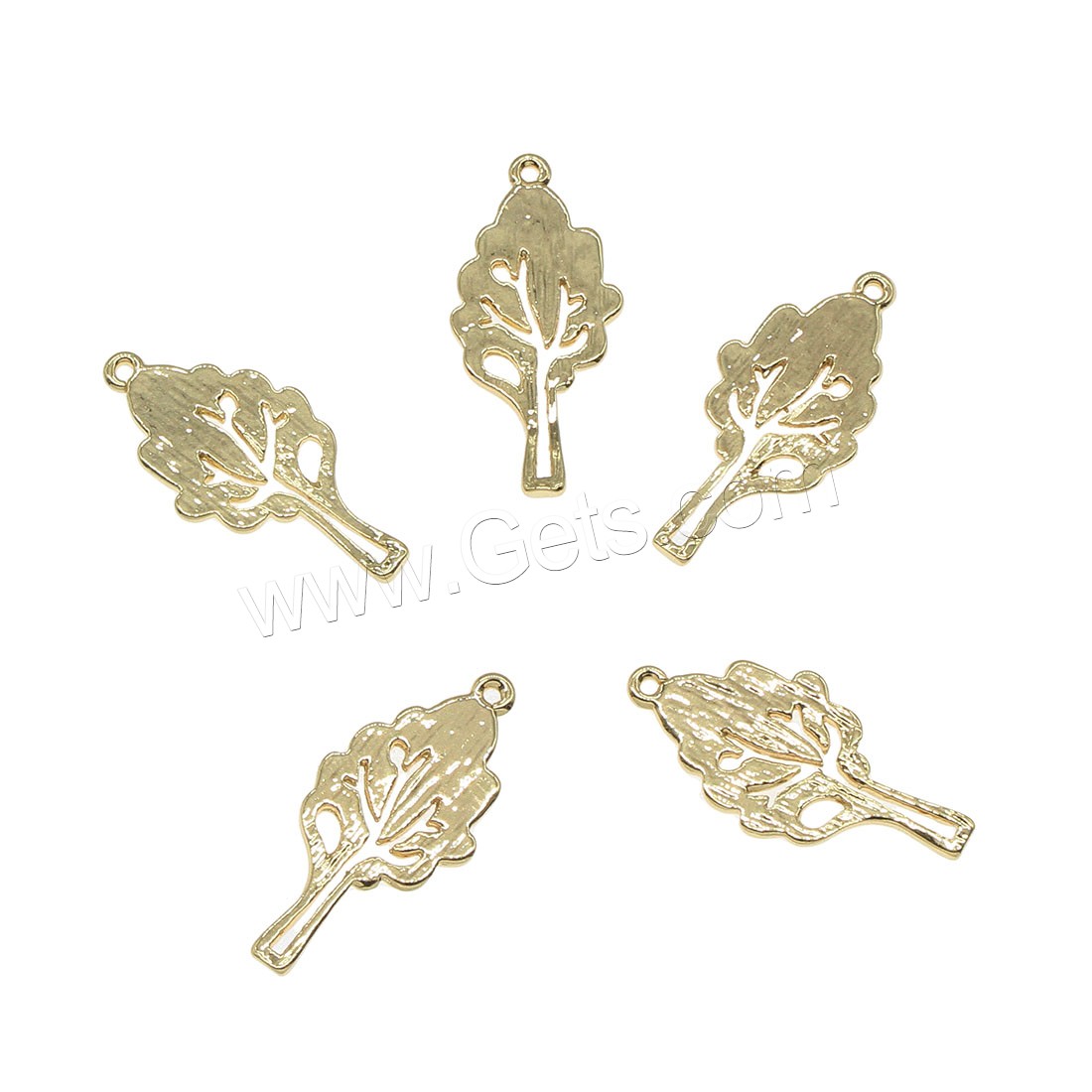 Brass Leaf Pendants, plated, hollow, more colors for choice, 10x20mm, Hole:Approx 0.5mm, 150PCs/Bag, Sold By Bag
