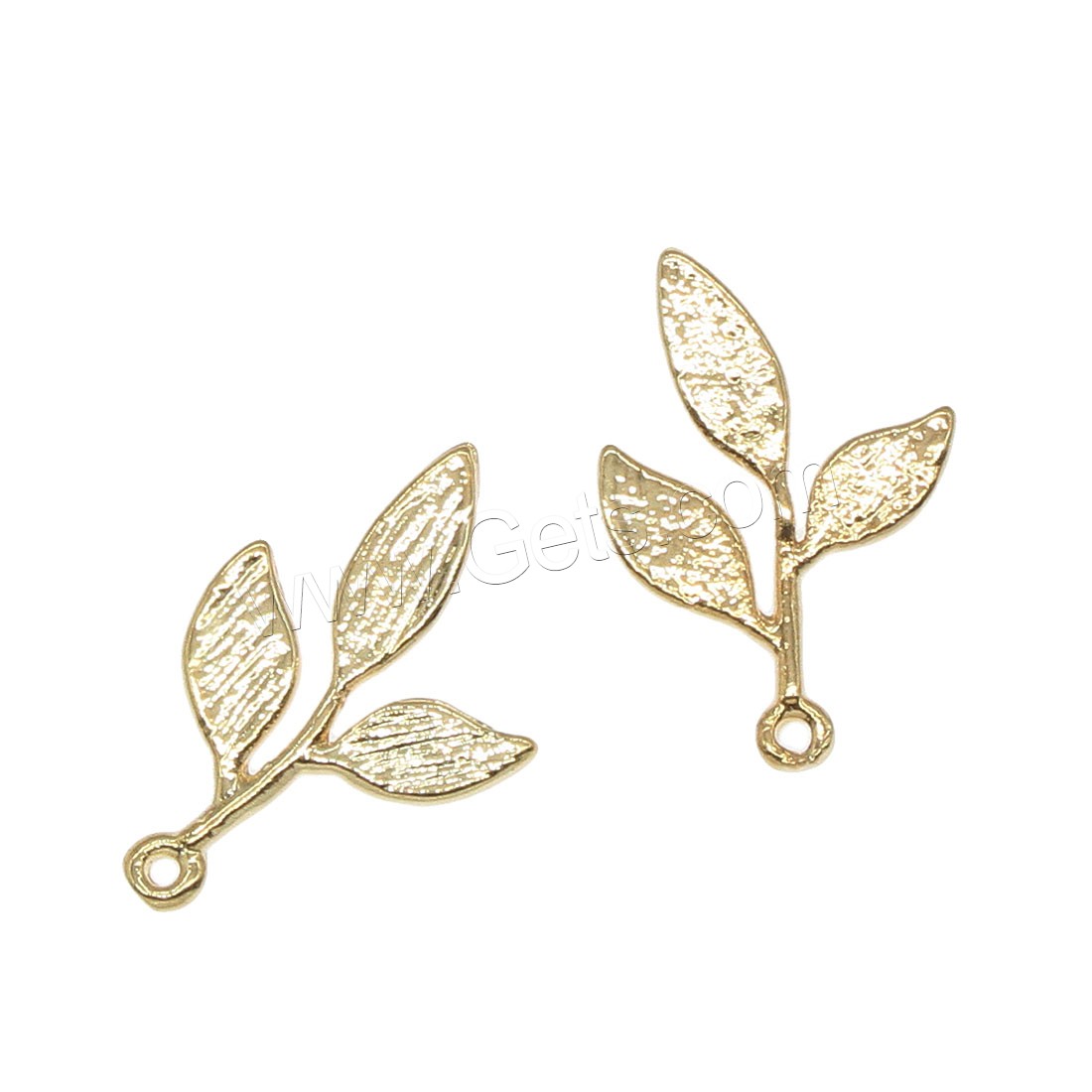 Brass Leaf Pendants, plated, more colors for choice, 9x10mm, Hole:Approx 0.5mm, 206PCs/Bag, Sold By Bag