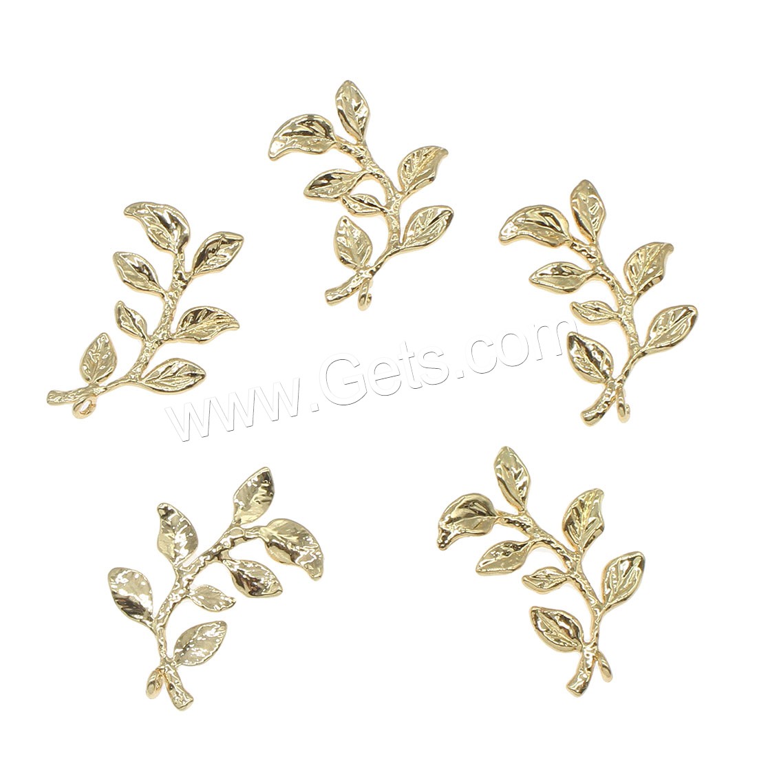 Brass Leaf Pendants, plated, more colors for choice, 15x23mm, Hole:Approx 1mm, 66PCs/Bag, Sold By Bag