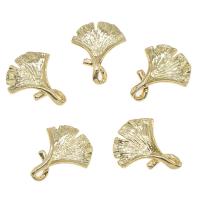 Brass Leaf Pendants, plated Approx 1.2mm 