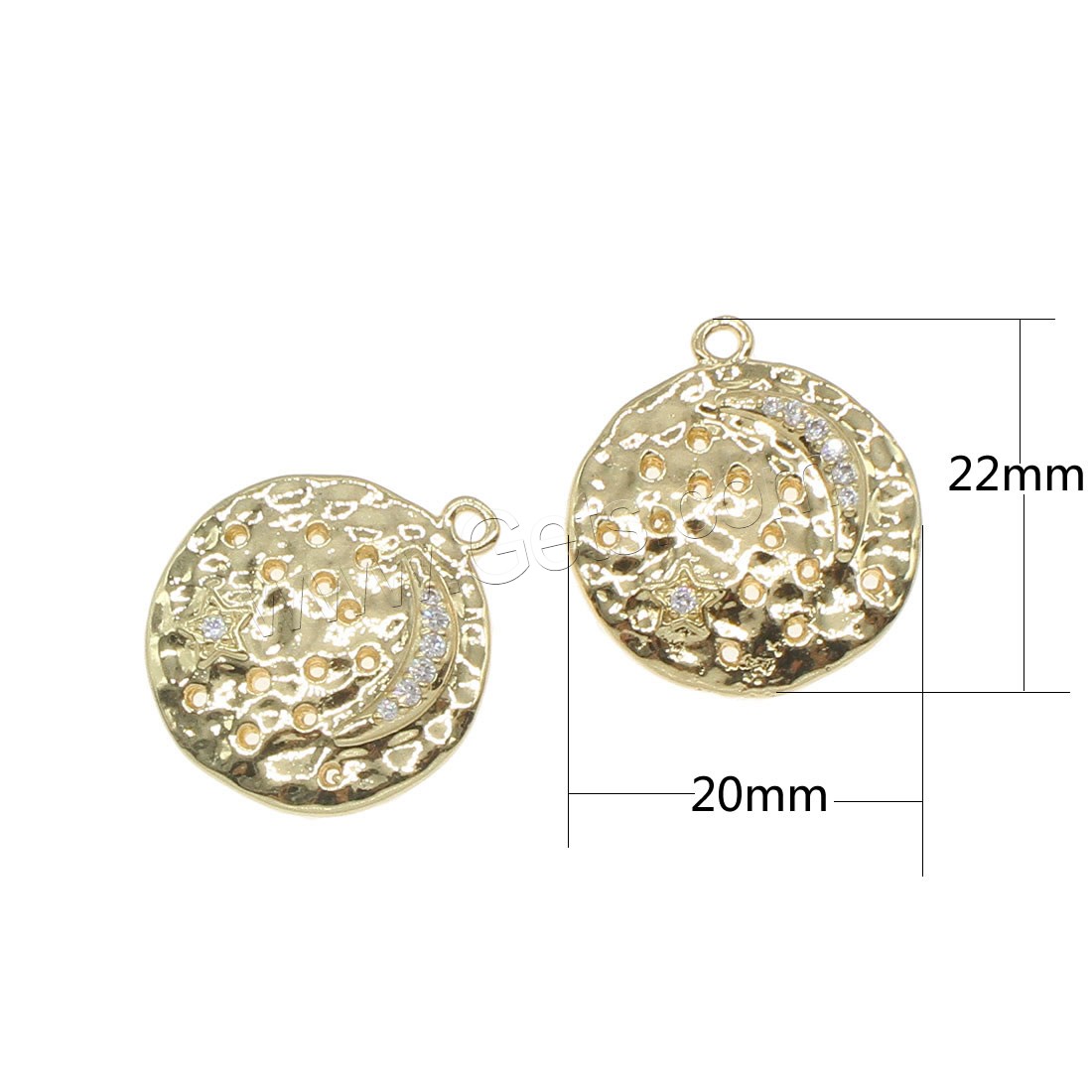 Rhinestone Brass Pendants, plated, with rhinestone, more colors for choice, 20x22mm, Hole:Approx 1mm, 50PCs/Bag, Sold By Bag