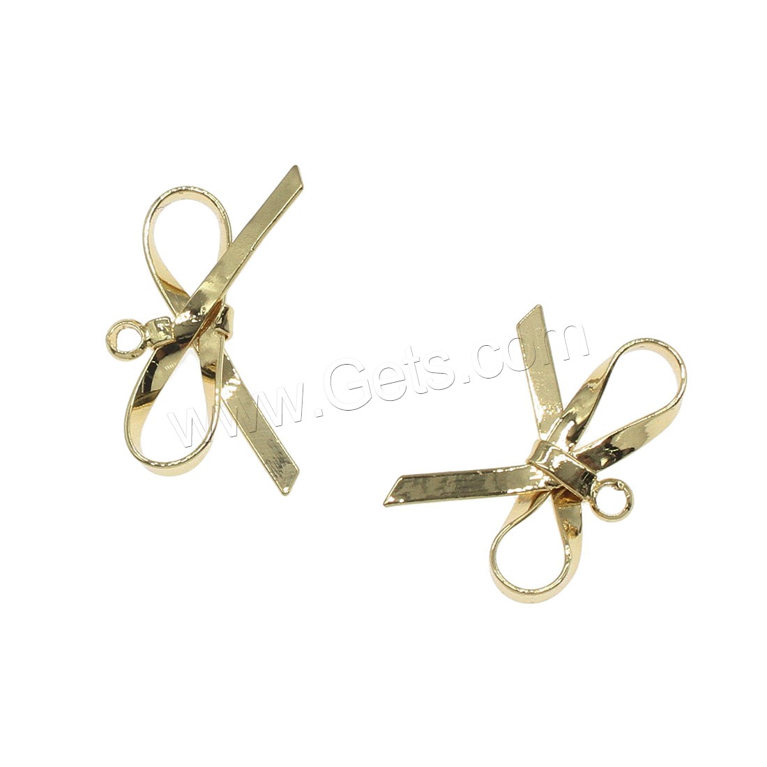 Hollow Brass Pendants, Bowknot, plated, more colors for choice, 13x20mm, Hole:Approx 1.2mm, 60PCs/Bag, Sold By Bag