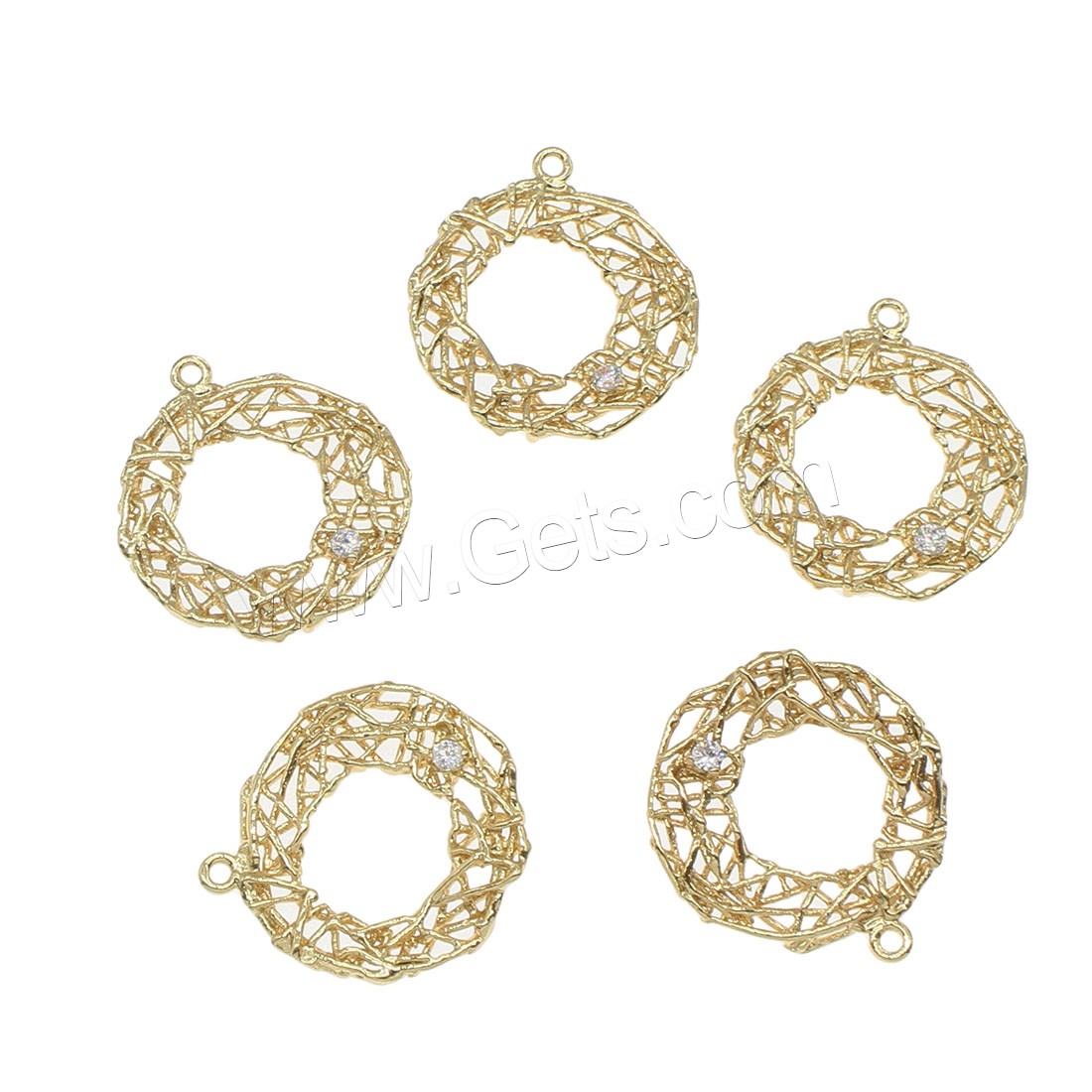 Rhinestone Brass Pendants, plated, with rhinestone & hollow, more colors for choice, 21x19mm, Hole:Approx 1mm, 50PCs/Bag, Sold By Bag