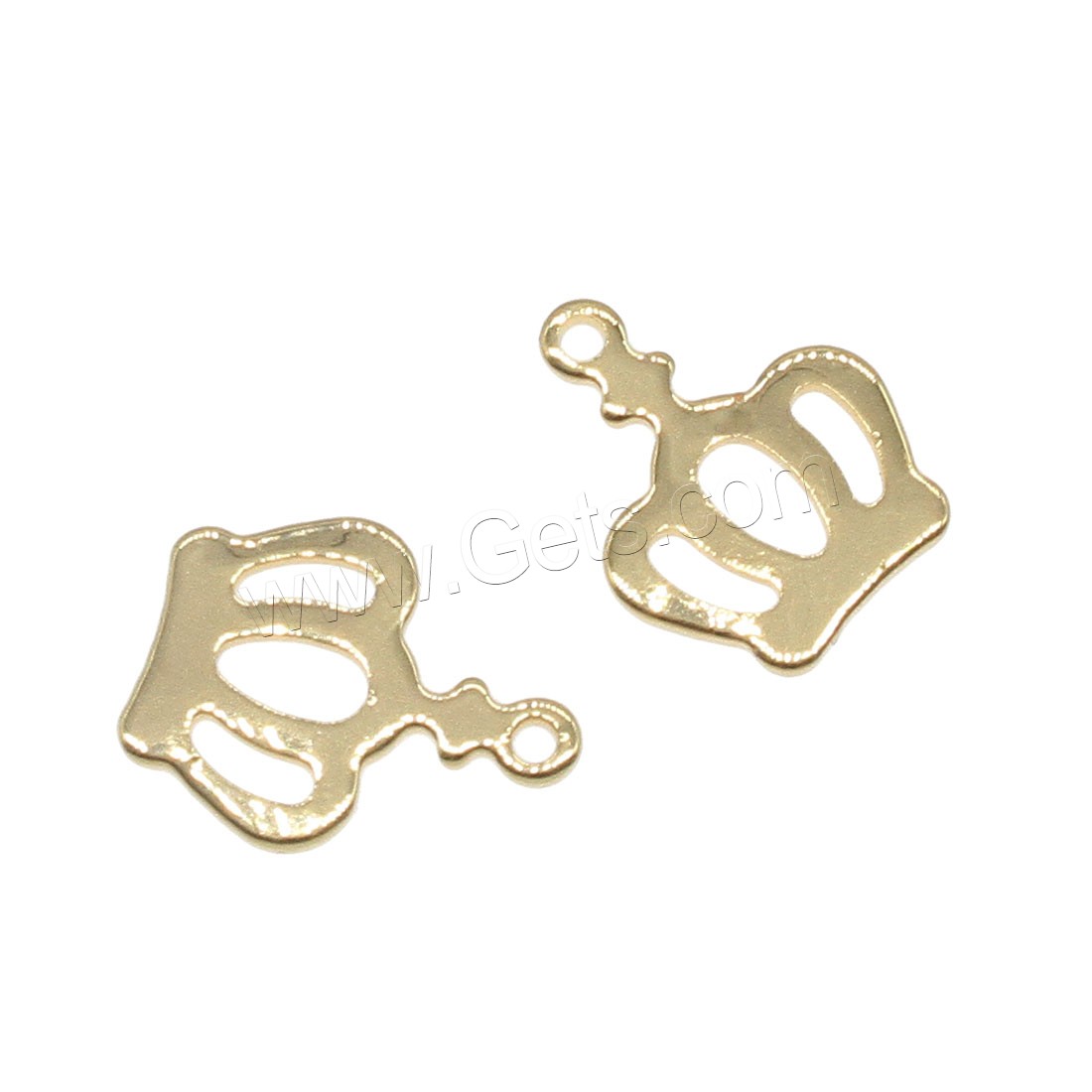 Hollow Brass Pendants, Crown, plated, more colors for choice, 11x14mm, Hole:Approx 0.5mm, 200PCs/Bag, Sold By Bag