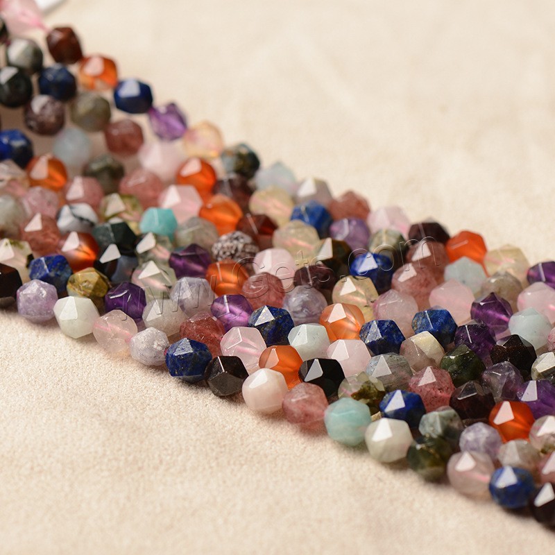 Perles de pierre gemme mixte, poli, DIY & normes différentes pour le choix & facettes, Longueur:Environ 15 pouce, Vendu par brin