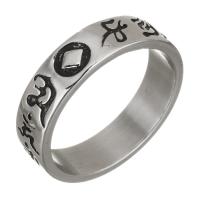 Men Stainless Steel Ring in Bulk, fashion jewelry & for man, original color, 5.5mm, US Ring 