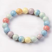 Rainbow Jasper Bracelet, polished & for woman, multi-colored Approx 6 Inch 