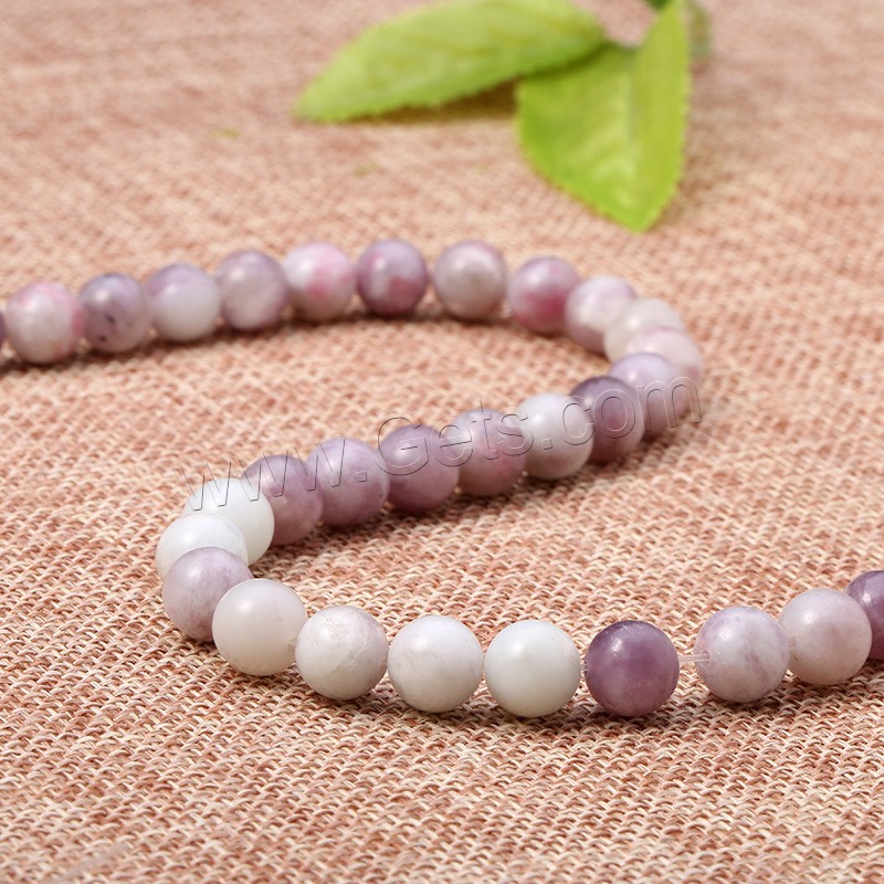 Perles lilas, Rond, poli, DIY & normes différentes pour le choix, violet, Longueur:Environ 15 pouce, Vendu par brin