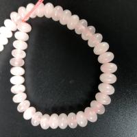 Natural Rose Quartz Beads, Ellipse, polished, DIY pink Approx 15 Inch 