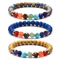 Gemstone Bracelets, with Energy Stone, plated, Unisex Approx 7.4 Inch 