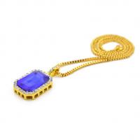 Zinc Alloy Sweater Chain Necklace, with Cubic Zirconia, gold color plated, for woman & with rhinestone Approx 30 Inch 