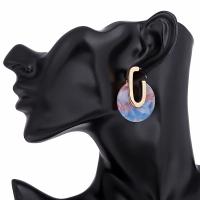 Acryl Tropfen Ohrring, Modeschmuck & für Frau, keine, 40x30mm, verkauft von Paar