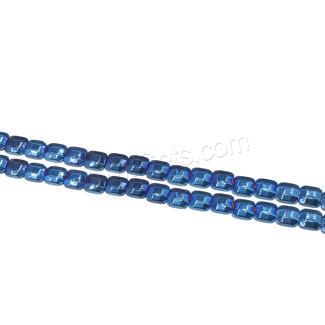 Nicht magnetische Hämatit Perlen, Non- magnetische Hämatit, plattiert, Multifunktions & verschiedene Größen vorhanden, keine, Bohrung:ca. 1mm, ca. 40PCs/Strang, verkauft von Strang
