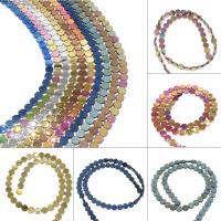 Perles hématite non-magnétique, hématite non magnétique, Placage, DIY, plus de couleurs à choisir, 7*3mm Environ 1mm Vendu par brin
