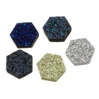 Resin Jewelry Pendant, Hexagon, fashion jewelry Approx 1mm 
