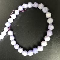 Dyed Marble Beads, polished, DIY & faceted, purple, 8mm Approx 15 Inch, Approx 