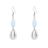 Resin Zinc Alloy Earring, with Resin, plated, fashion jewelry & for woman 51mm 