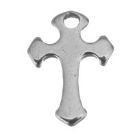 Stainless Steel Cross Pendants, original color Approx 1.5mm 